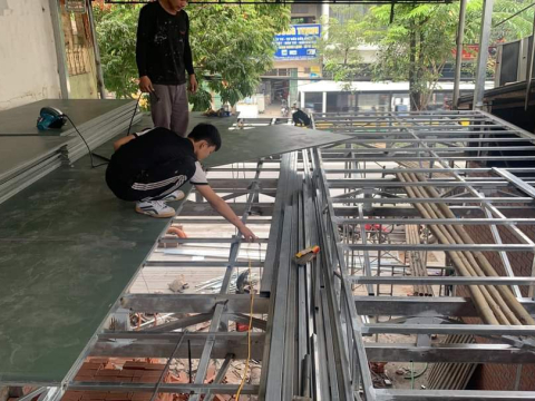 Ván nhựa chịu lực làm sàn