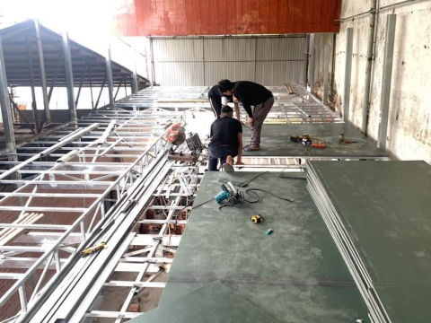 Ván nhựa chịu lực làm sàn