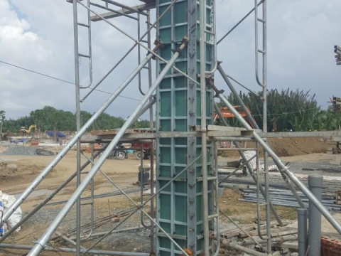 Ván nhựa chịu lực cấp cho công trình làm cốp pha 