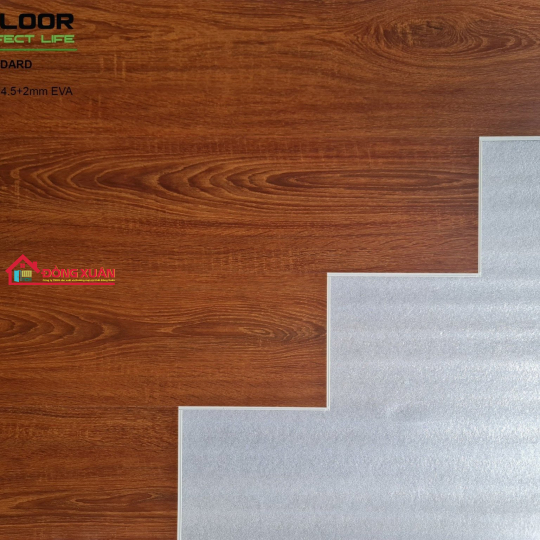 SÀN SPC VFLOOR 1220 x 180 x 4.5 + 2mm EVA/ VP416