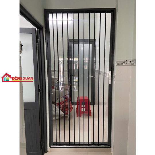 Cửa xếp lá nhựa trong suốt